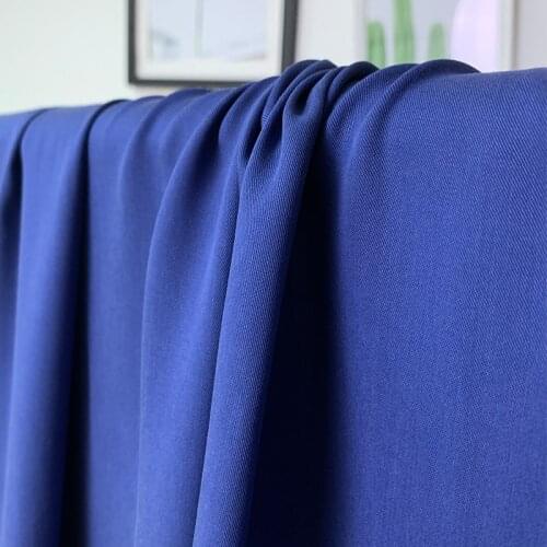 White waxberry 144cm 190g/m Dark blue sand washed cotton fabrics clothes Garment sewing materials Free shipping