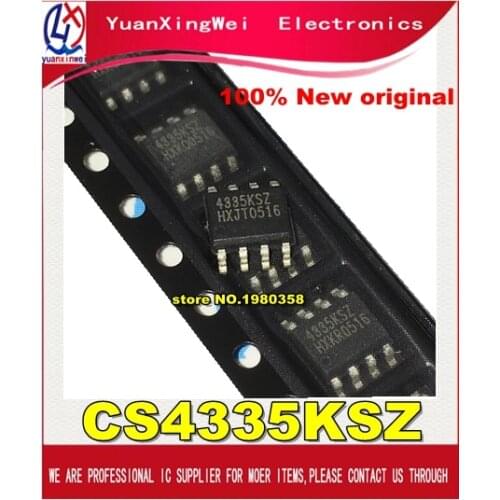 FREE SHIPPING 100pcs CS4335KSZ 4335KSZ CS4335 CS4335-KSZ