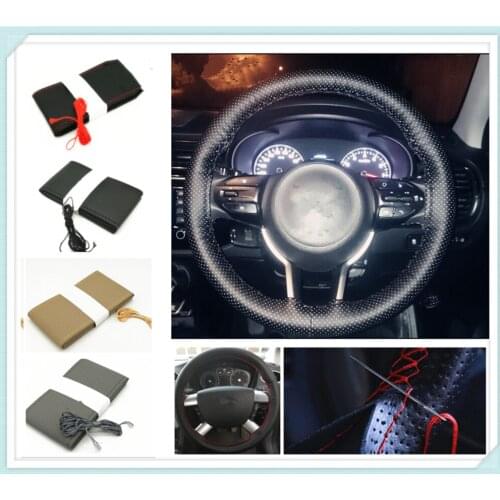 Car steering wheel cover / diameter 36cm 38cm 40cm for Ford C-MAX Flex B-MAX Atlas Territory Formula Vertrek