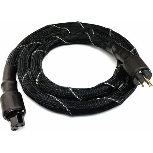 POWER SOURCE XP MKII 7N AC Power Cable TOP Audio Cable US / EU Version Plug