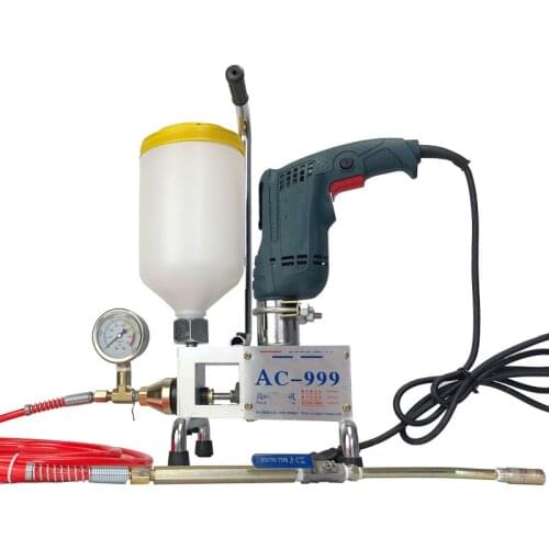 AC-999 Epoxy Grouting Machine 220V/1100W Epoxy Injection Pump/Polyurethane Foam Impermeable Water Grouting Machine