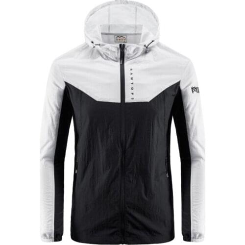 Spring Autumn Man Skin Clothes Ultrathin Outdoor Camping Hiking Travel Fishing Beach Sport Windbreak Loose Sun Protection Coat