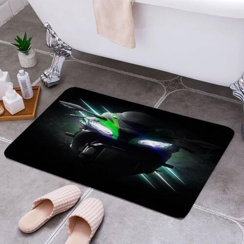 Ninja ZX10R KRT Carpet Areas Rug Non-slip Floor Mat Rug 3D Printing Living Room Bedroom Door Mat Home Decoration
