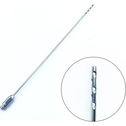 Porous planer needle liposuction cannula Stainless steel fat transfer tools Fat removal