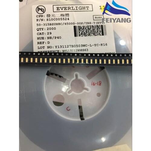 2000PCS FOR EVERLIGHT 4014 LED Backlight 0.3W SMD 4014 LED Diodes 3V Cool white 31LM LCD Backlight for TV TV Application