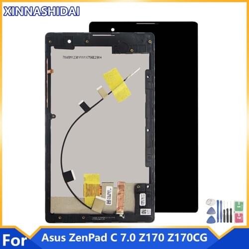 AAA+++ GradeLCD For ASUS ZenPad C 7.0 Z170 Z170CG P01Y P01Z LCD Display Touch Screen Digitizer Assembly For Z170CG