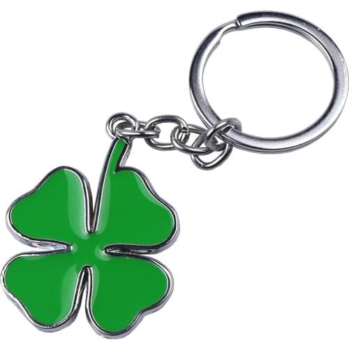 1pcs Fashion Green delta Car Keychain Key Chain Key Ring for Alfa Romeo quatrefoil 147 156 166 159 Giulietta Giulia Spider GT