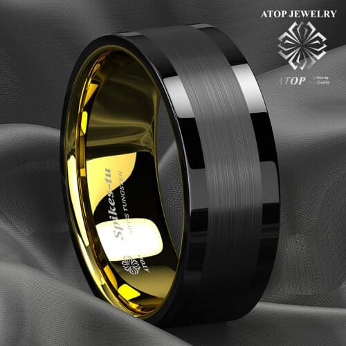 ATOP Gold Rings For Men
