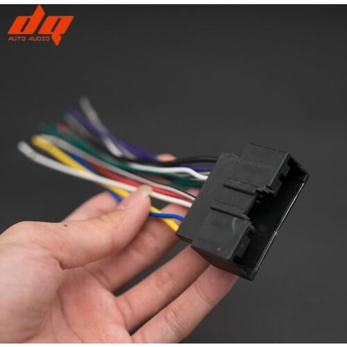 Car CD Radio Audio Non-destructive Modified Lossless Cable Line Female Plug for Ford 2012-13 Focus /2012 Fiesta / Kuga /ecosport
