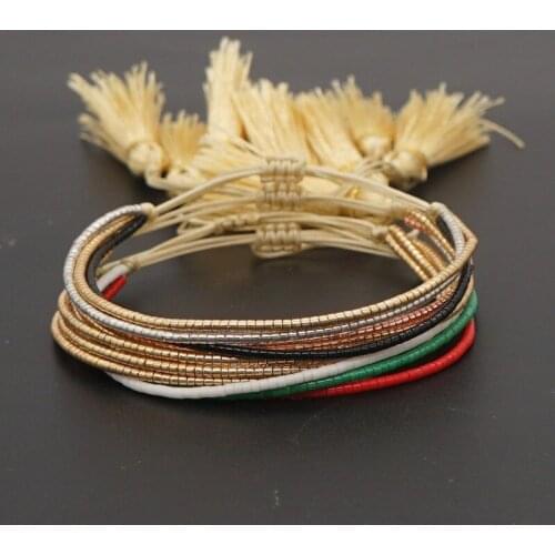 Bohemian Bracelet Style Hand-woven Miyuki Beads Multi-layer Beaded Couple Bracelet for Women Pulseras Jewellery Wholesale