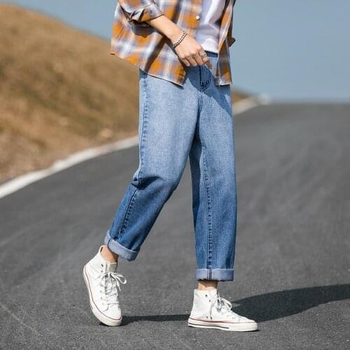 DYB&ZACQ Men's Wide Leg Jeans