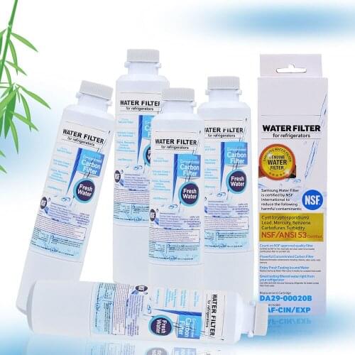 SAMSUNG DA29-00020B-2P HAF-CIN Refrigerator Water Filter, 5 Pack