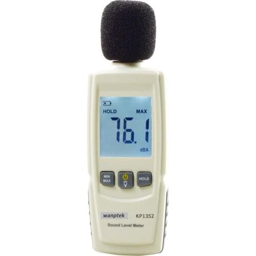 KP1352 LCD Update Instrument Noise Measurement Digital Sound Level Meter Decibel Diagnostic-Portable Monitoring Tool Tester