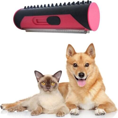 Multifunctional Pets Comb Stainless Steel Comb Teeth Remove Loose Hair Sofa Carpet Cleaner Brush Dog Cat Pets Comb Pets Supplies