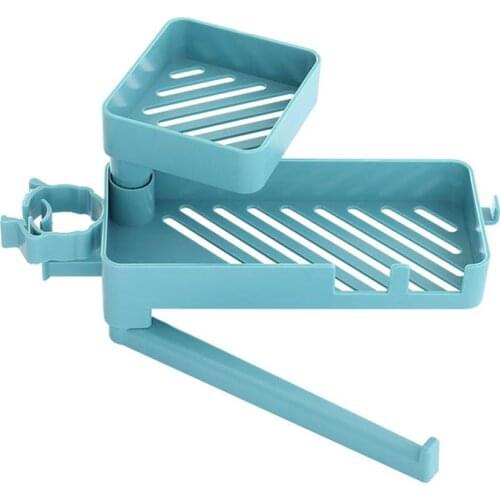 Rotatable Faucet Rack Rag Shelf Multi Layers Kitchen Supplies Storage Rack Sink Sponge Holder Drain Rack Home Storager