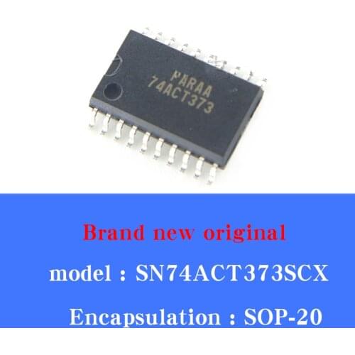 20/pcs Lot 74ACT373SCX 74ACT373 SOP-20 Brand new original Logic IC-Latch Chip