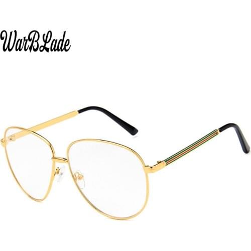 2018 Ladies Clear Glasses Gold Fashion Frame Eyewear Women Transparent Frame For Spectacles Special Designer Spiral Eye Glasses