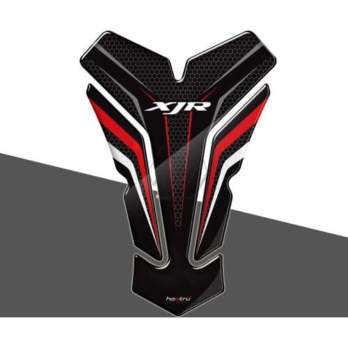 3D Resin Motorcycle Tank Pad Protector Sticker Case for Yamaha XJR XJR400 XJR1300 Models