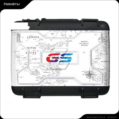 Motorcycle Sticker Case for BMW Vario Case 2004-2012 R1200GS R1250GS Sticker Easy Remove
