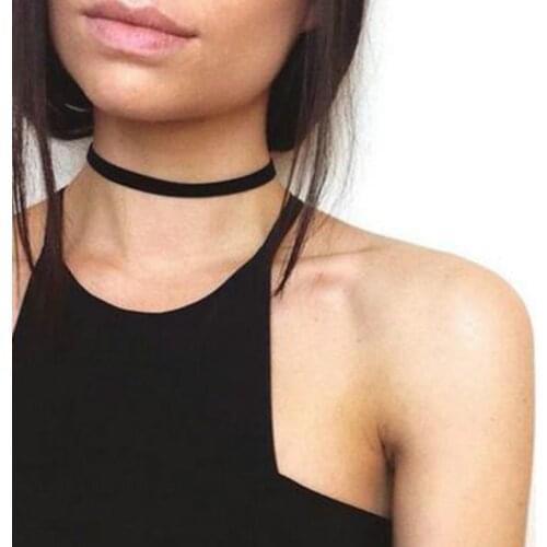 2017 Punk Gothic Black Lace Velvet Choker Necklace tattoo choker Necklaces For Women Chocker collares mujer Collier Femme Bijoux