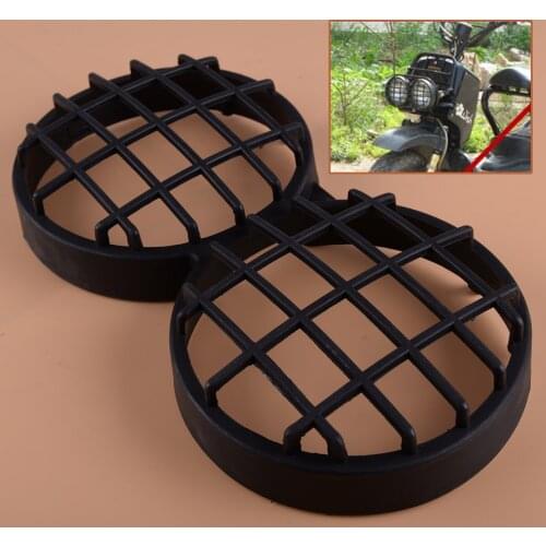 CITALL Plastic Black Headlight Cover Grille Guard Moped Scooter fit for Yamaha BWS100 Honda Japan Version