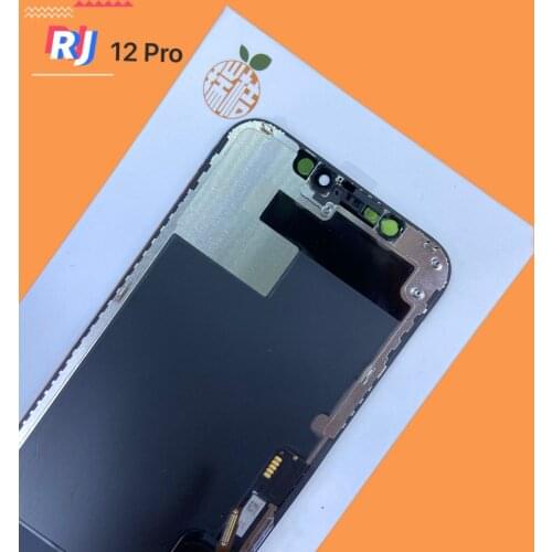 RJ Incell Pantalla for iPhone 12 Pro 12 Mini 12Pro Max LCD Screen With 3D Touch Display Replacement Assembly No dead pixe+Gift