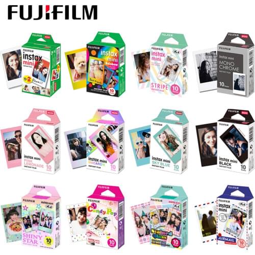 Fujifilm Instax Mini Film Optional Photo Frame 10-100 sheet Photo Paper For Instax Mini 11 9 Instant 70 90 LiPlay Film Camera