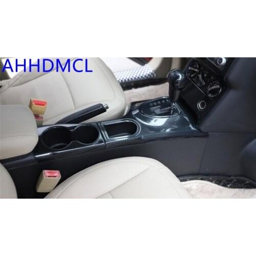 Car Interior Sequins Mouldings Modification Decorative Trim Frame Carbon Fiber Color For Nissan Qashqai 2008 2009 2010 2011-2015