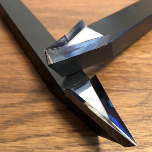 1Pc Tungsten steel blade welding Turning Tool For Woodworking Lathe,Mirror Process Sharp And Durable