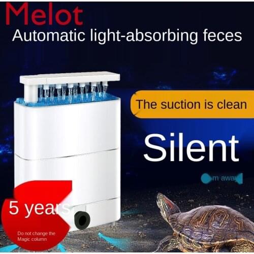 Luxury Fish Turtle Low Water Level Filter Turtle Cylinder Manure Suction Three-in-One Water Purification Circulation Desolation