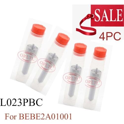 4 pieces Fuel Nozzle L023PBC L 023 PBC Common Rail Diesel Injector Nozzles Spary for BEBE2A01001