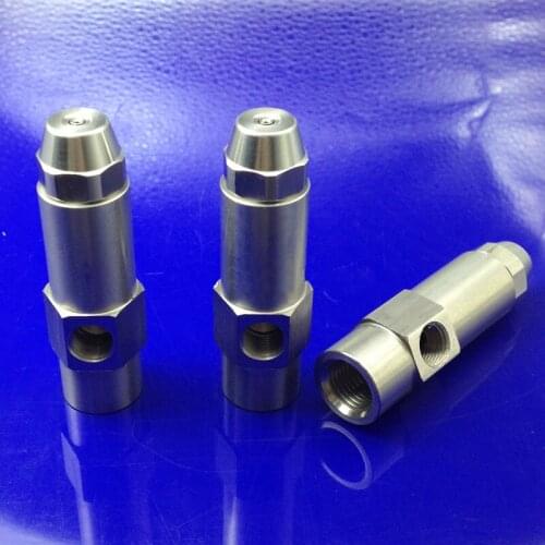 1.0 1.5 2.0 3.0mm Siphon Burner oil misting spray nozzle 304 steel Waste Oil Burner Nozzle Diesel heavy Oil Nozzle atomization
