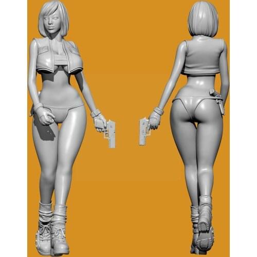 1/35 Resin Kits X Detective Beauty Resin Soldier Self-assembled 201989 N4K2