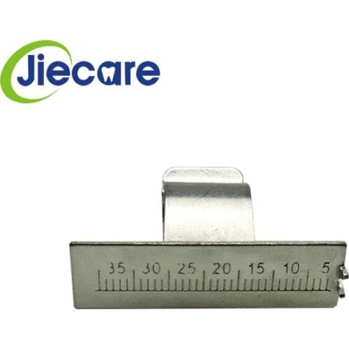 1 PC High Quality Dental Finger Ruler Span Measure Scale Endodontic Instrument for Dentist Stainless Steel 35mm Gauge New