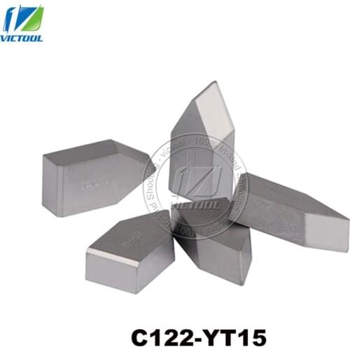 10pcs/lot C122 YT15 tungsten brazed tips Carbide inserts threading turning tools & turning tools for peripheries