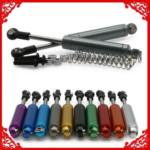 2PCS Alloy Internal Spring Shock Absorber 1/10 scale damper with more springs for rc hobby car HPI Venture FJ Cruiser