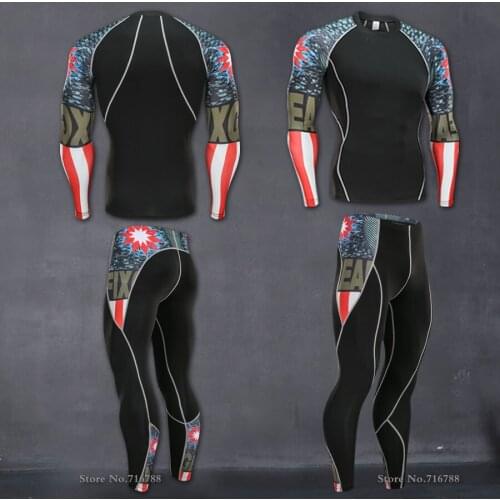 2016 camouflage men pants fitness joggers compression tights long pants leggings mens wear jogginsg