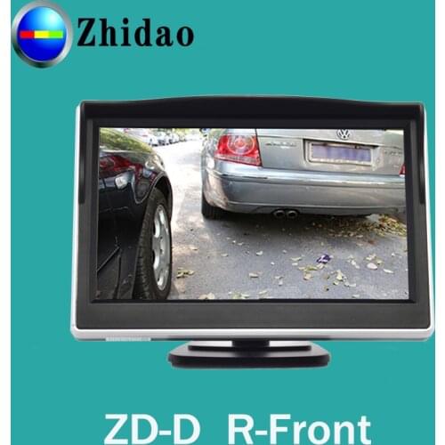 2020 new style rear side view camera with 5 inch screen view camera system