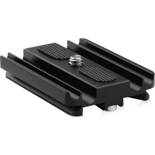 Aluminum Tether Lock QR Quick Release Plate Camera Cable Clamp Adapter Cables Block (Arca Swiss Compatible) Protects Camera