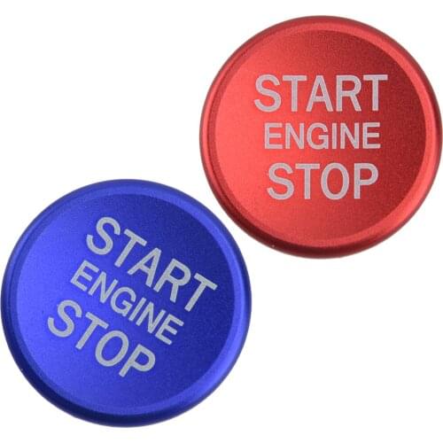 Car Aluminum Alloy Engine Start Stop Push Switch Button Cover Trim Fit for VW Golf 7 MK7 GTI R Jetta CC Arteon