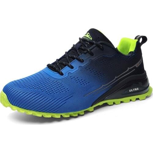 High Quality Big Size 50 Men Shoes Sneakers Comfortable Outdoor Casual Walking Mountaineering Sports Shoes Man Green Black