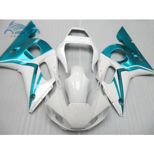 Upgrade your motorcycle fairings kit for YAMAHA R6 YZFR6 1998-2002 YZF R6 98-02 sports racing fairing kits light blue parts EB69
