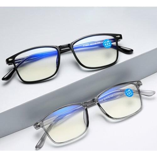 Zilead Anti Blue Light Glasses For Men Square Small Size Blue Ray Blocking Eyeglasses Women Fashion Eyewear Reading Glasses