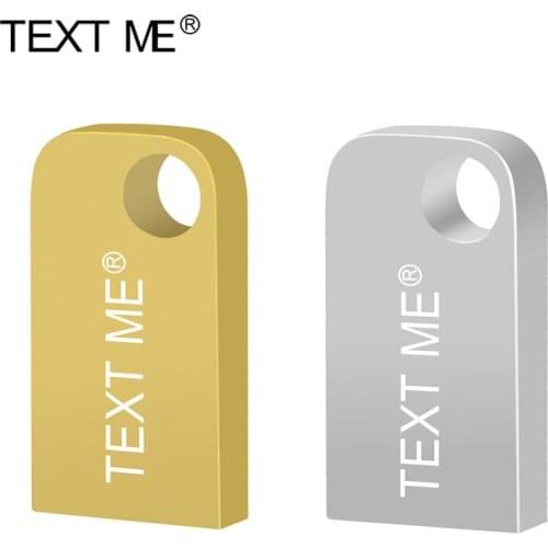TEXT ME Super mini USB 2.0 4GB 8GB 16GB Creative U Disk 32GB 64GB Pendrive Lanyard Style USB