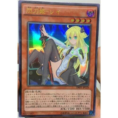 Yu Gi Oh Sky Striker Ace - Raye Sitting Position DIY Toys Hobbies Hobby Collectibles Game Collection Anime Cards