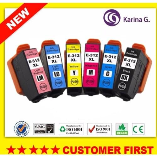 312XL Compatible For Epson T312XL 312 T312 ink cartridge For Epson Expression Photo XP-8500 etc