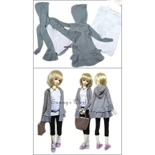 1/3 1/4 scale BJD accessories Hooded dress set doll clothes for BJD/SD.Not included doll,shoes,wig and other accessories 16C0871