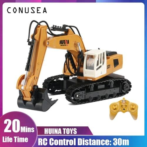 HUINA 1/16 RC Truck rc car remote control cars machine on control Toys Childrens toys Toys for boys Kids undefined scalextric