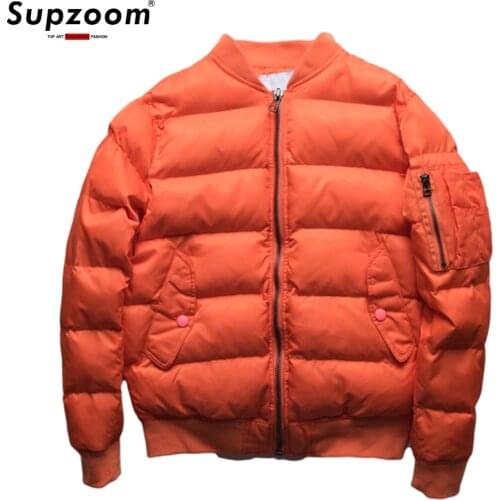 2019 New Arrival Parka Solid Thick Casual Zipper Regular Winter Jacket Men Quilted Male Popular Clothes Baseball Coat Short