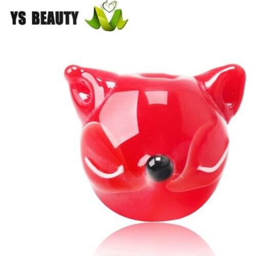 New little fox on the shelf glass beads rope ornaments with beads home decoration beads for fashion original charm bracelets